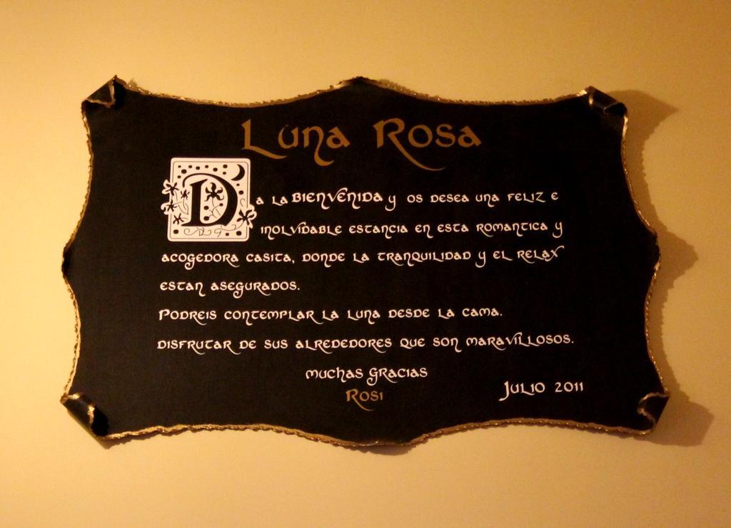 Casa Rural Luna Rosa Lancharejo Exteriör bild